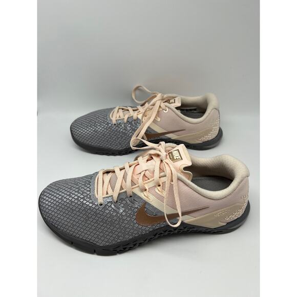 Nike Metcon Silver & Peach 004 Sticky RB Sneakers Size 9M - Picture 6 of 11